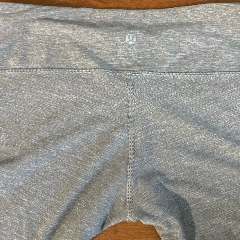 Lululemon Athletica Heathered Gray Leggings